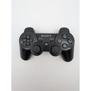 Sony Playstation DualShock 3 Siaxis Controller - CECHZC2U (Black) Tested Working